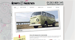 Desktop Screenshot of groovy-campers.co.uk